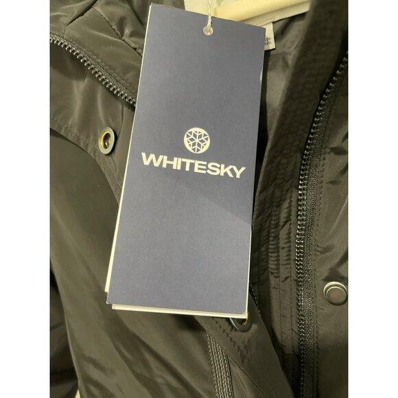 Whitesky $850 Premium Down Long Puffer Coat XS Black Water-Resistant NWT - Picture 6 of 11